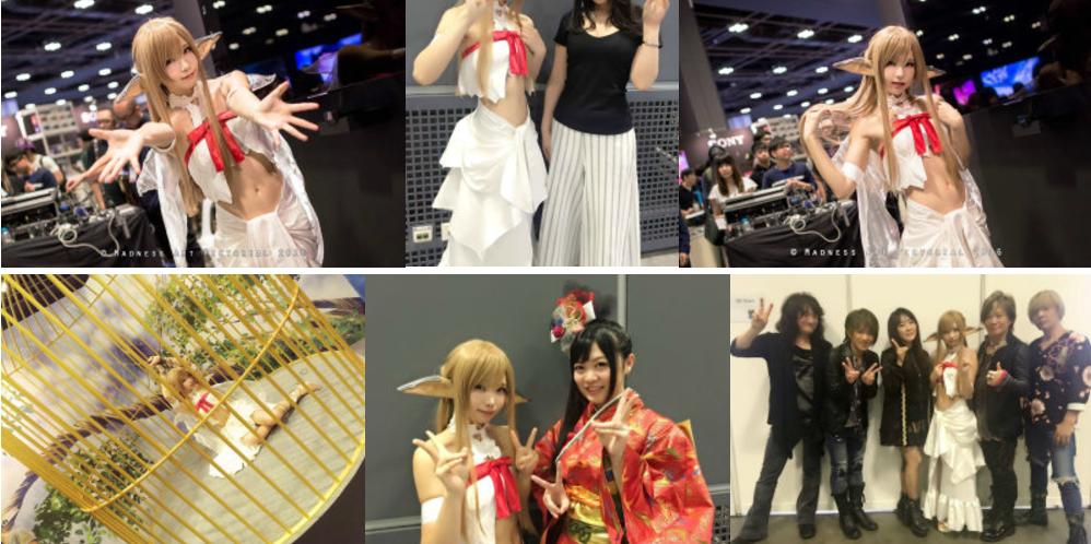 日本超人气 Coser 去 AFASG 的 亚斯娜 扮相大公开~