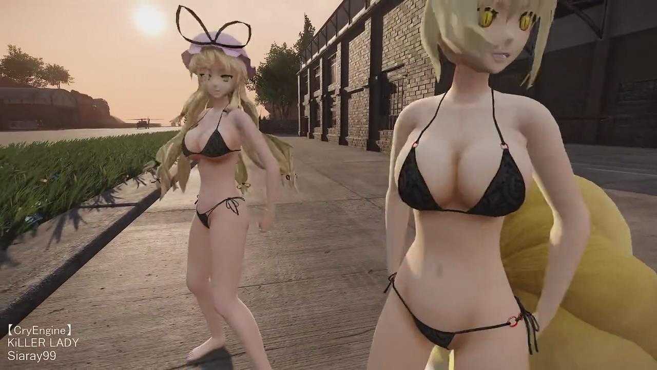 【東方MMD】两只九尾狐。。。