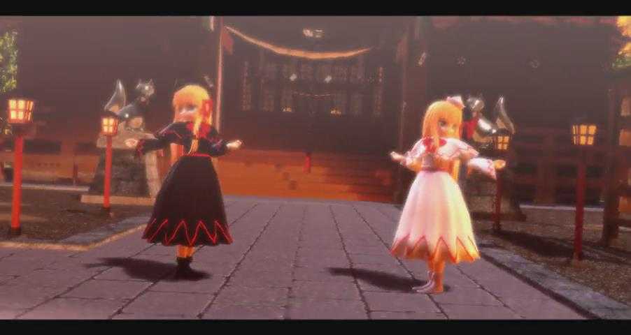 【東方MMD】莉莉白（黑） 極楽浄土