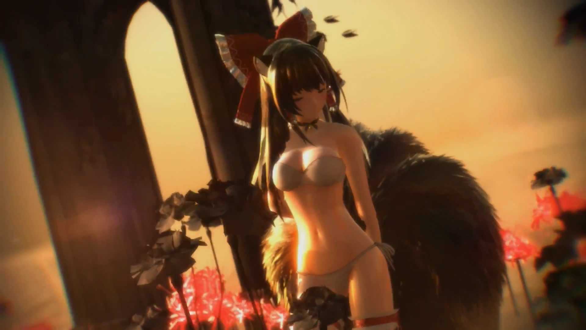 [MMD] BURNING(Reimu Hakurei)『4KUHD』