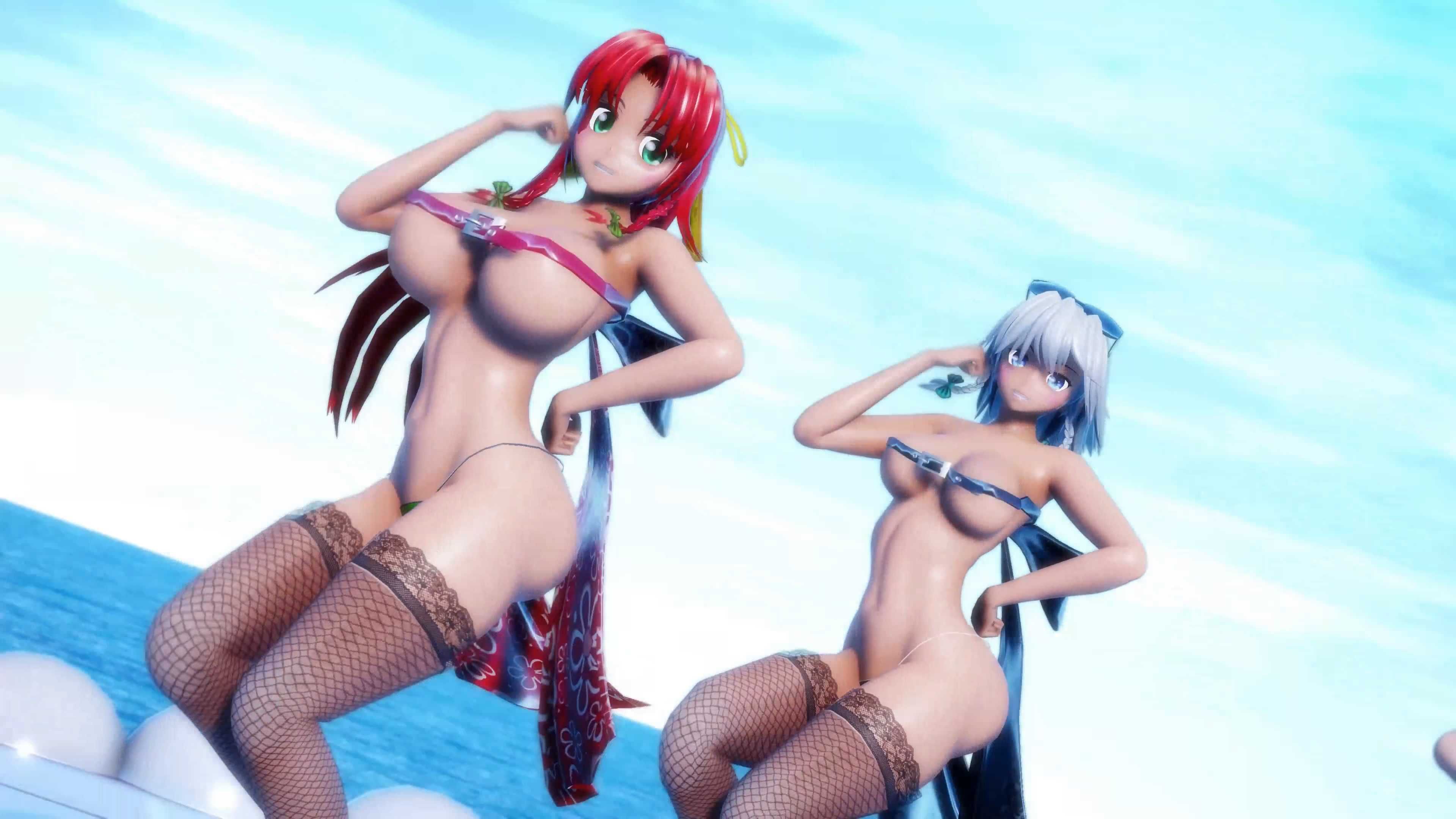 【MMD東方】むちむちな娘達で気まぐれメルシィ [UHD4K60FPS]