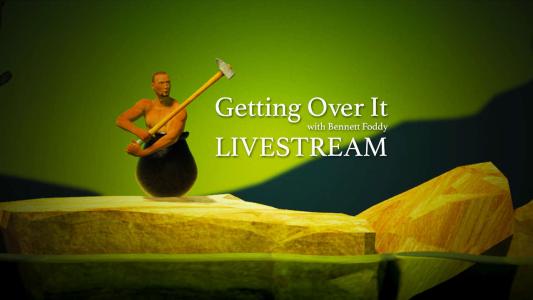 Getting Over It/卢姥爷快乐缸（掘地求升）（附涩图）
