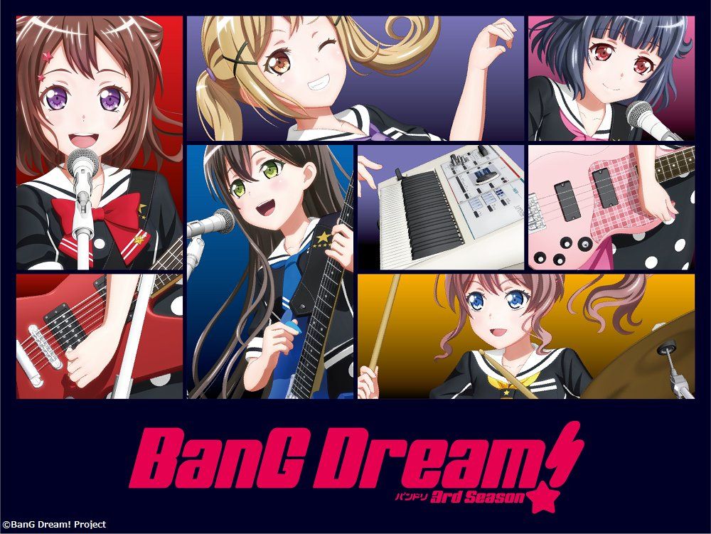 【剧场版动画】《BanG Dream!》新作 制作决定，两部分别于2021年和2022年上映！