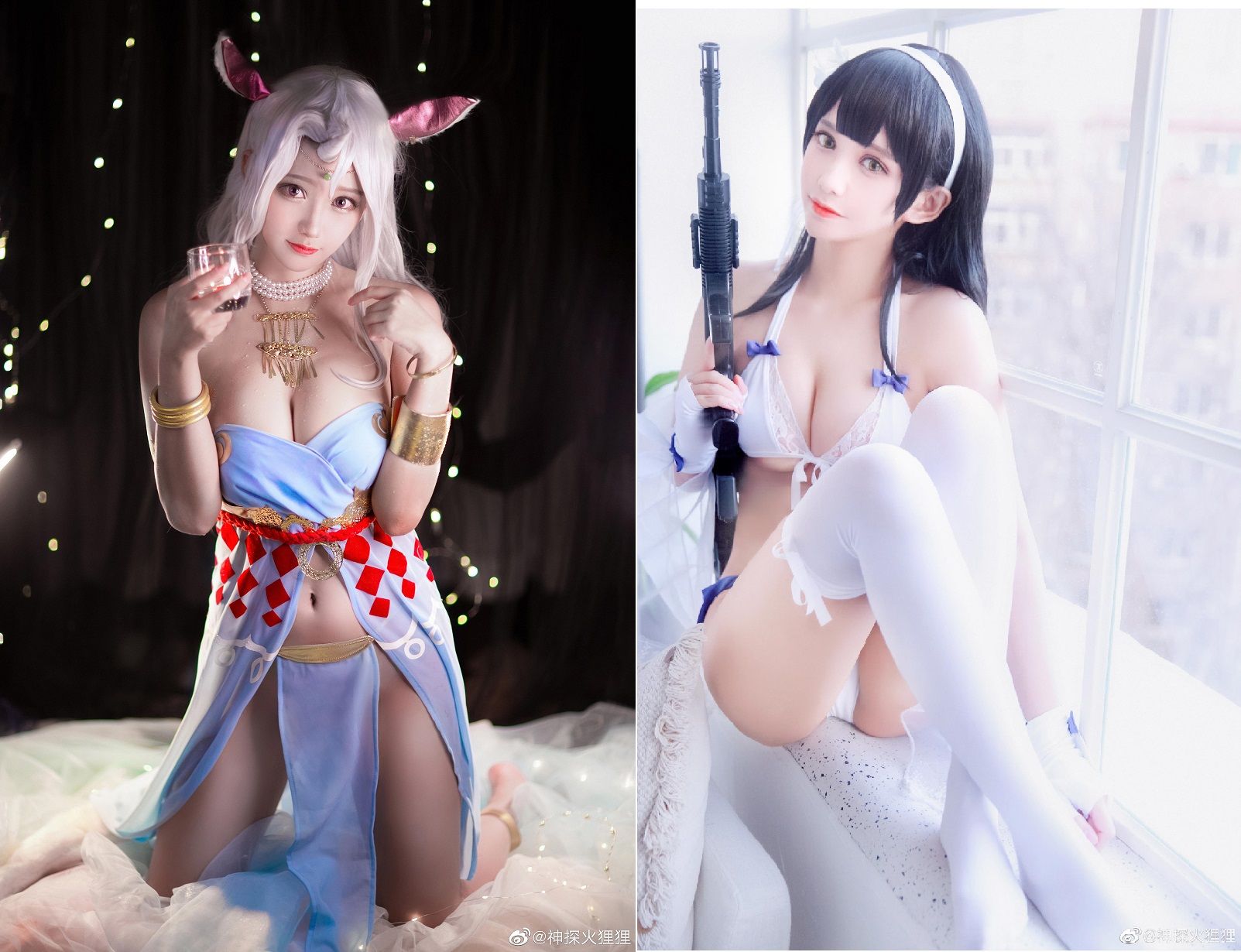 【正常向】諾拉·沐恩 睡衣 (双生视界)+95式 夏鸣蝉 (少女前线)