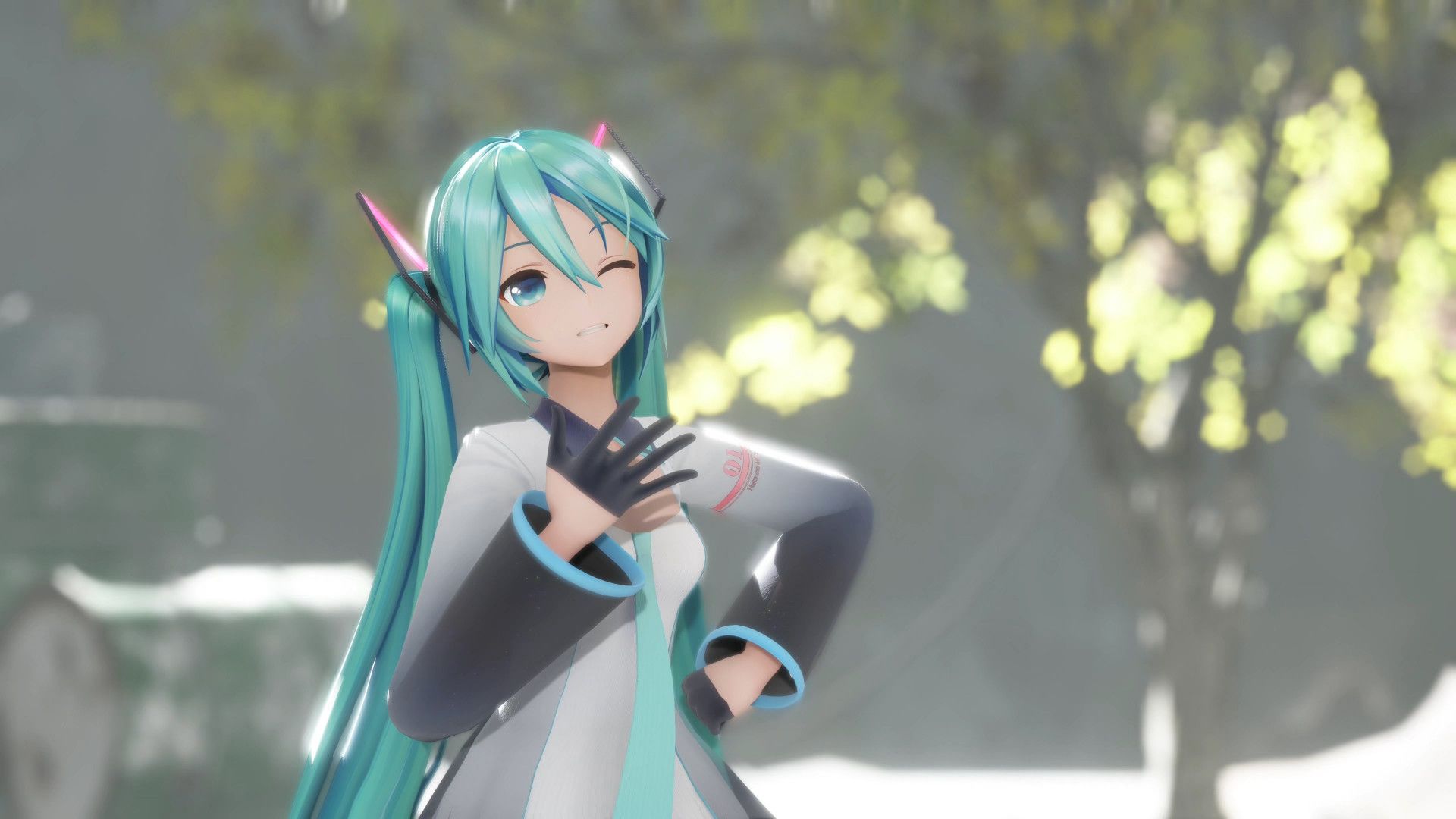 【4K-MMD】Catch the wave+做运动【YYB式初音ミク】