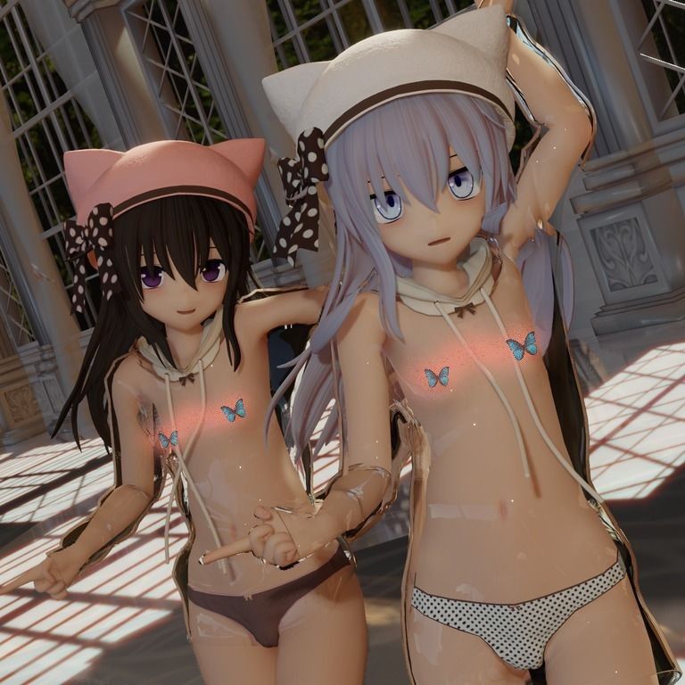 【MMD】響&暁でDive to Blue