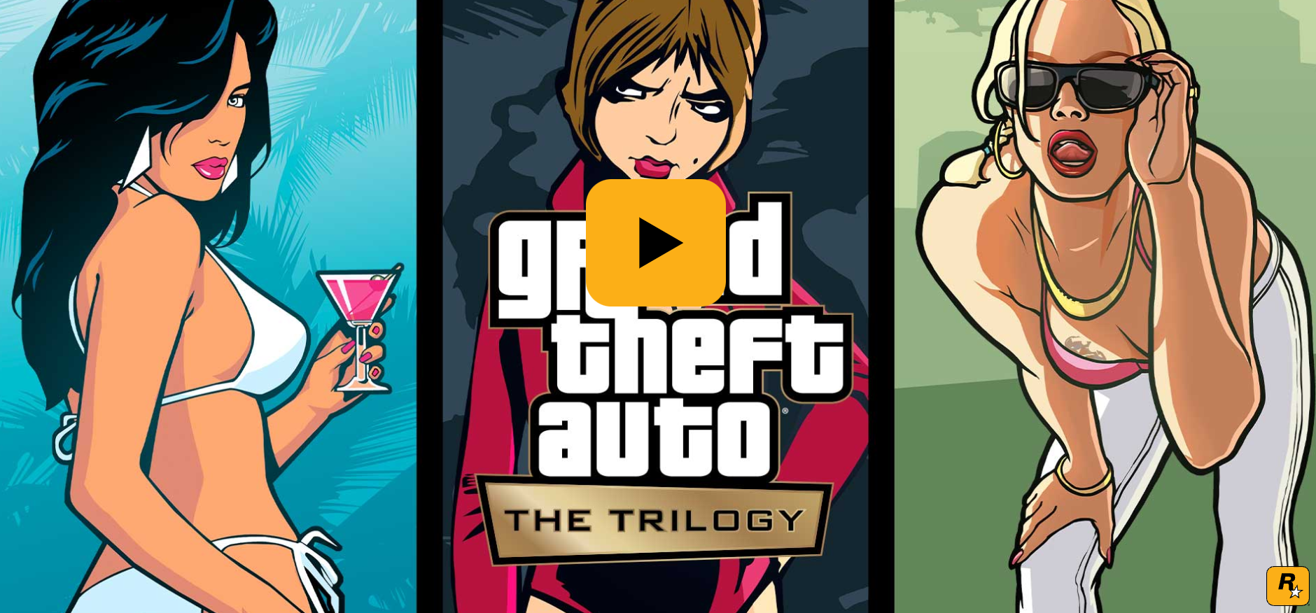 【GTA】三部曲重制11月11日发售，60美刀带回家！