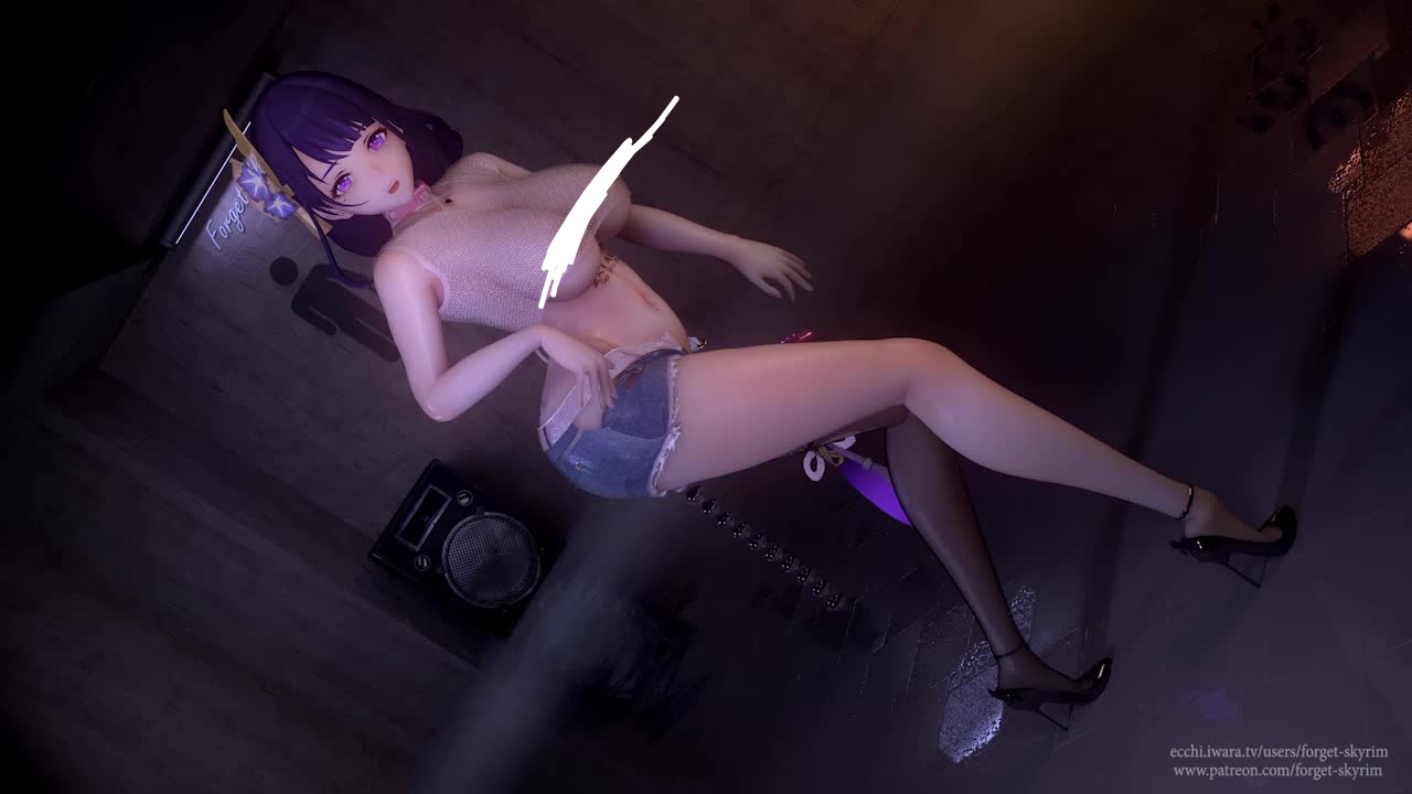 【MMD/在线播放】17.Miniskirt-Raidenshogun１８歳以上！